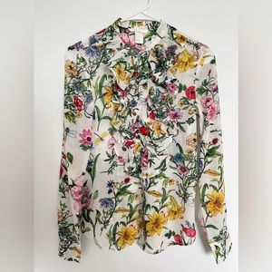 H&M floral blouse